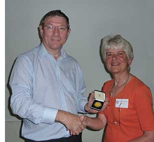 Alastair Taylor wins NAVC Polock medal